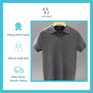 Áo Polo Nam Dệt Kim ALCADI FASHION - Phong Cách Lịch Lãm, Tinh Tế