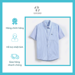 Áo Sơ Mi Nam Cộc Tay