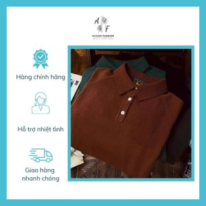 Áo Polo Len Tay Ngắn