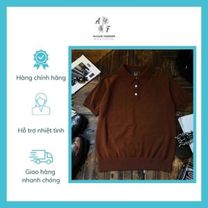 Áo Polo Len Tay Ngắn