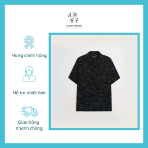 Áo sơ mi nam họa tiết ngân hà